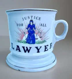 GOLD RIM MUG