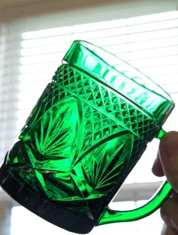 GLASS MUG FRANCE