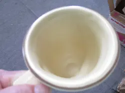 FOOTED PEDESTAL COFFEE/TEA