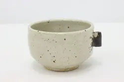 POTTERY SOUP CUP