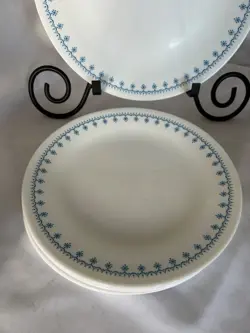 CORELLE SNOWFLAKE BLUE
