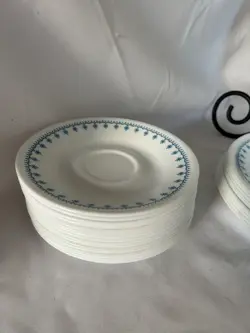 SNOWFLAKE BLUE DINNERWARE