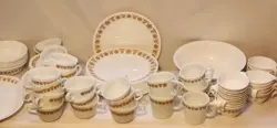 CORELLE,  BUTTERFLY GOLD VINTAGE DINNERWARE- BY THE PIECE