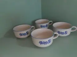 SOUP MUGS W/HANDLE