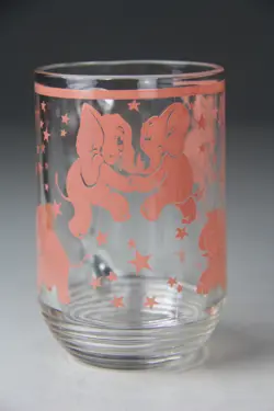 HANDLED GLASS MUG