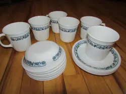 SAUCERS DESSERT BOWLS