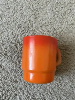 ORANGE RED GLASS
