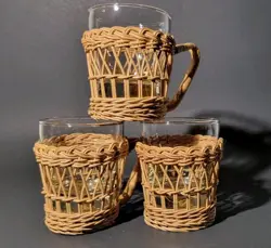 VINTAGE COFFEE WICKER
