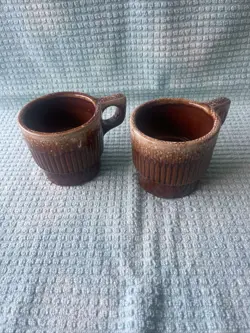 CUPS RIBBED VINTAGE