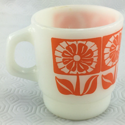 ORANGE FLOWER PATTERN