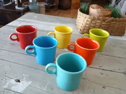 6 VTG FIESTAWARE/HOMER LAUGHLIN HLC 