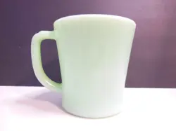 JADEITE GREEN HANDLED