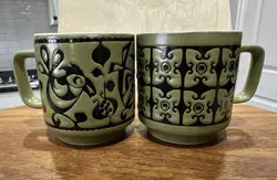TEA MUGS BIRDS