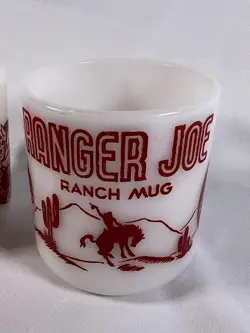 MILK GLASS WESTERN