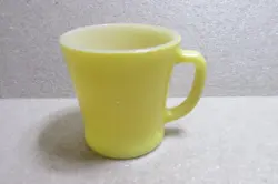 VINTAGE FIRE-KING YELLOW