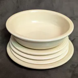 IVORY FIESTA POTTERY