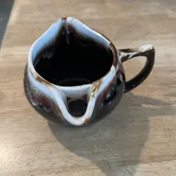 BROWN DRIP-WARE