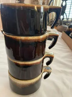 STONEWARE STACKABLE COFFEE