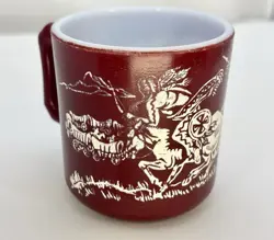 HAZEL ATLAS MAROON