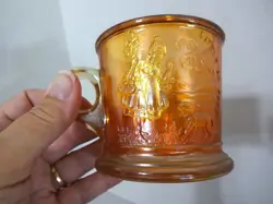 CARNIVAL GLASS MUG-C