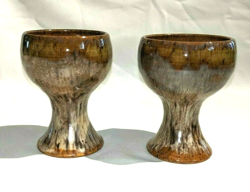 STONEWARE GOBLETS
