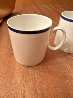 WHITE BLUE STRIPE