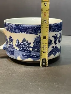 LARGE BLUE WILLOW