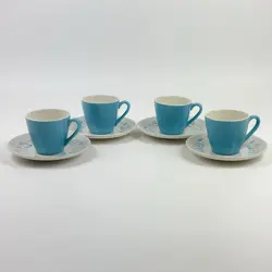 SAUCER COFFEE MUGS