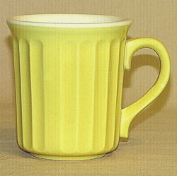 YELLOW RIBBED