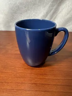 MUG BLUE STONEWARE