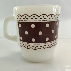 GLASS BLUE POLKA
