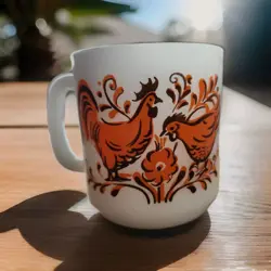 COFFEE CUP ROOSTER