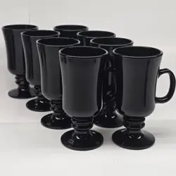 VINTAGE LIBBEY BLACK