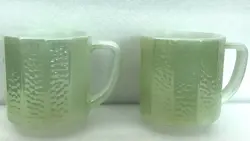 GREEN FEDERAL GLASS