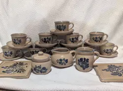 VINTAGE PFALTZGRAFF FOLK ART DINNERWARE