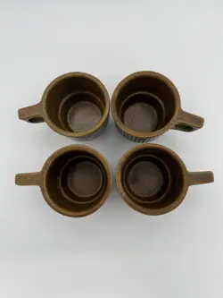 BROWN STONEWARE COFFEE