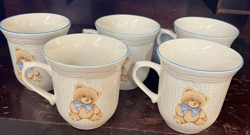 STONEWARE TEDDY BEAR