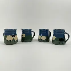 GLAZED SHEEP MUGS
