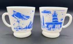 ASTRONAUT MUGS BLUE