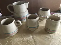 STRIPED PITCHER