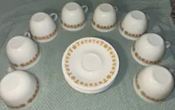 GOLD PYREX TEA