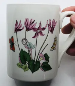 CYCLAMEN VINTAGE MUG