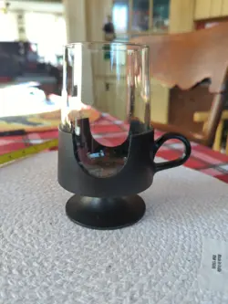 VTG CORNING WARE MCM GLAS-SNAP COFFEE DRINK MUG CUP  12 OZ