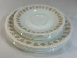 GOLD DISHES PLATES
