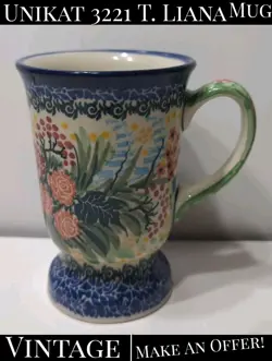 3221 FOOTED FLORAL