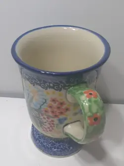 FOOTED FLORAL COFFEE