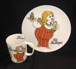 DESSERT PLATE CUP/MUG