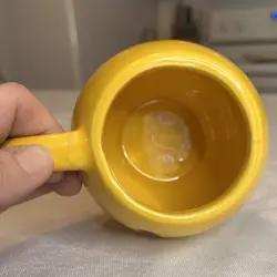 YELLOW CERAMIC SMILEY