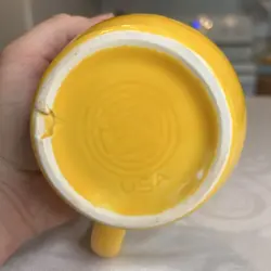 YELLOW CERAMIC