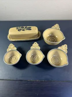 AND BUTTER DISH